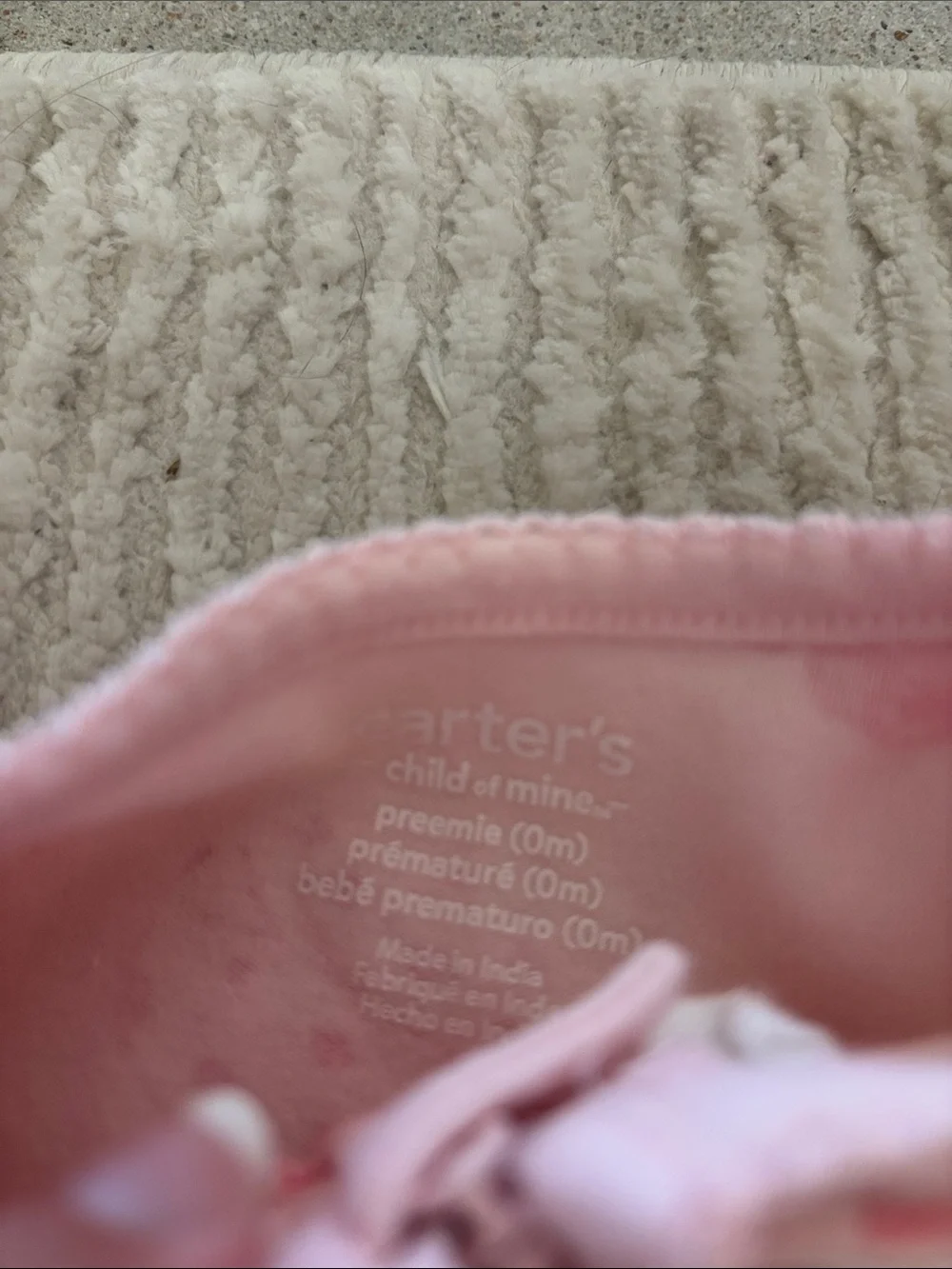 Carter's Pink Ladybug Footed One-Piece Pajamas